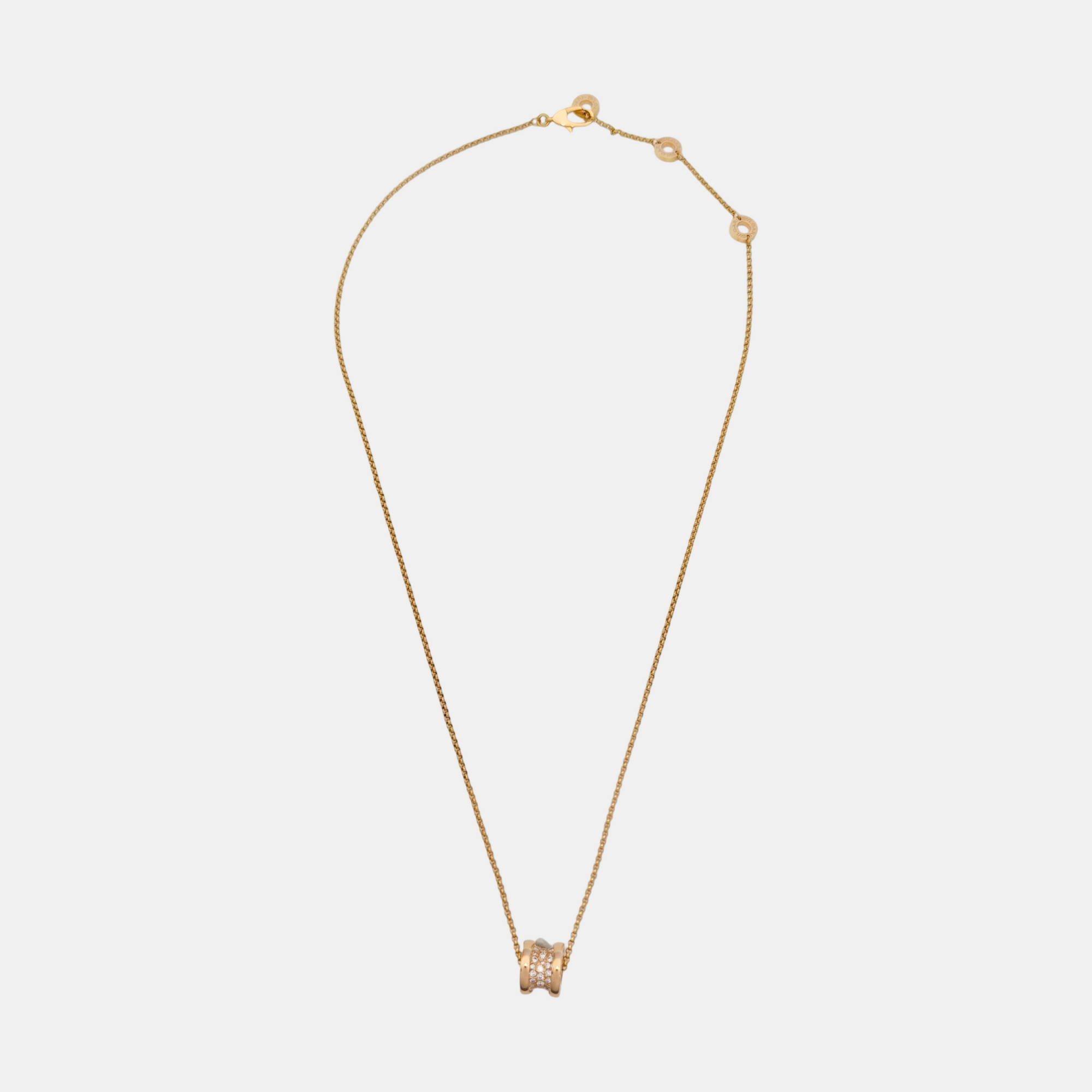 B.ZERO1 18k Rose Gold Necklace