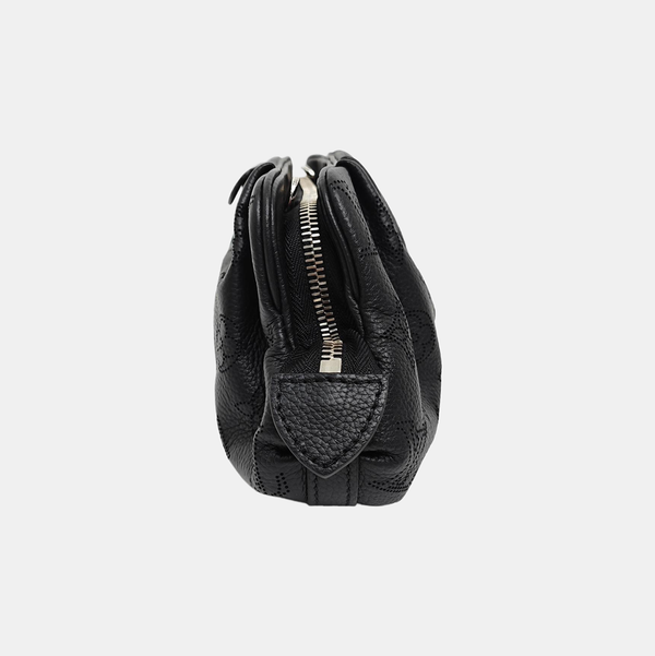 SCALA Mini Monogram Calfskin Black