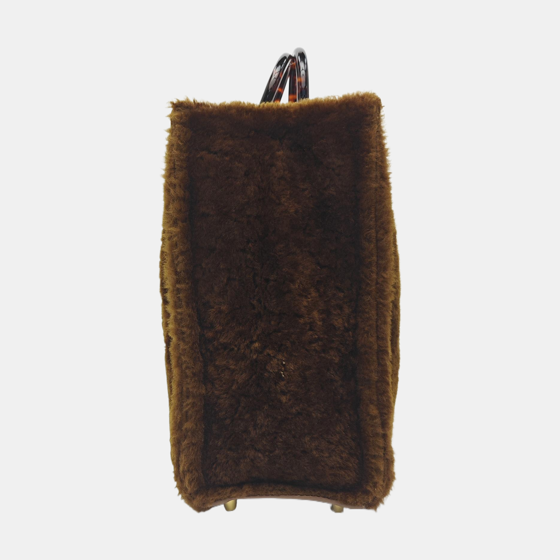 Suede Shoulder Bag Brown
