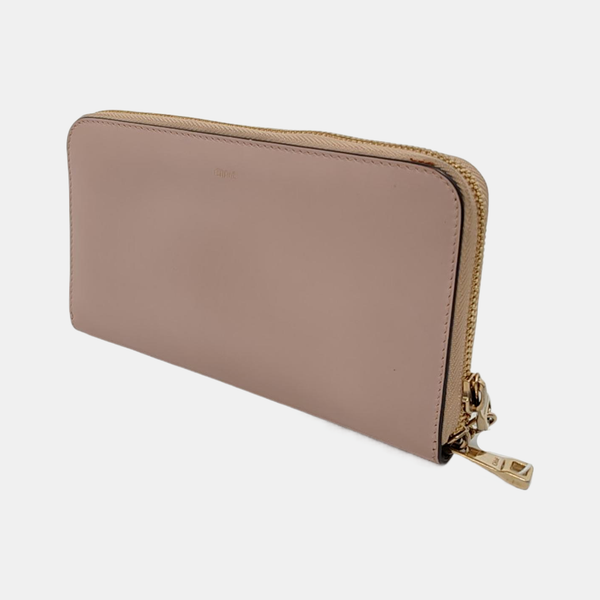 Baylee Calfskin Pink Wallet