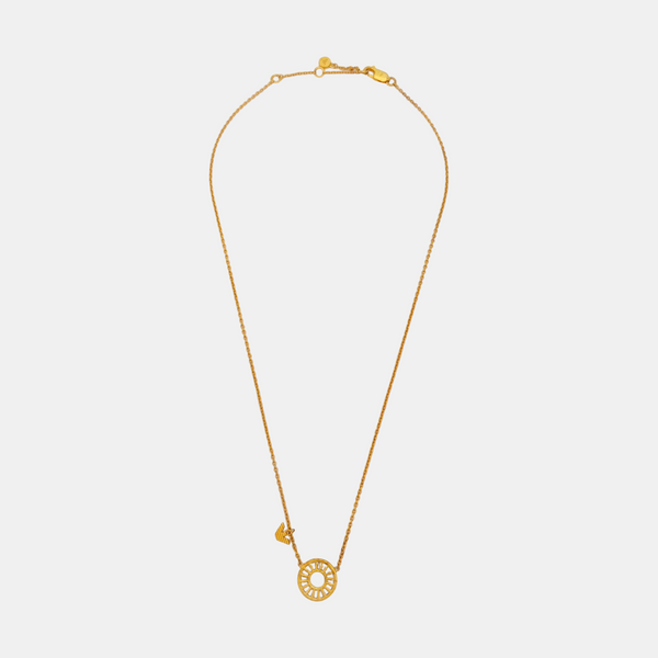 925 Sterling Silver Rose Gold Necklace