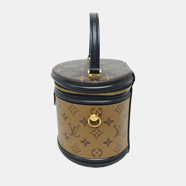 CANNES PM Monogram Coated Canvas Brown
