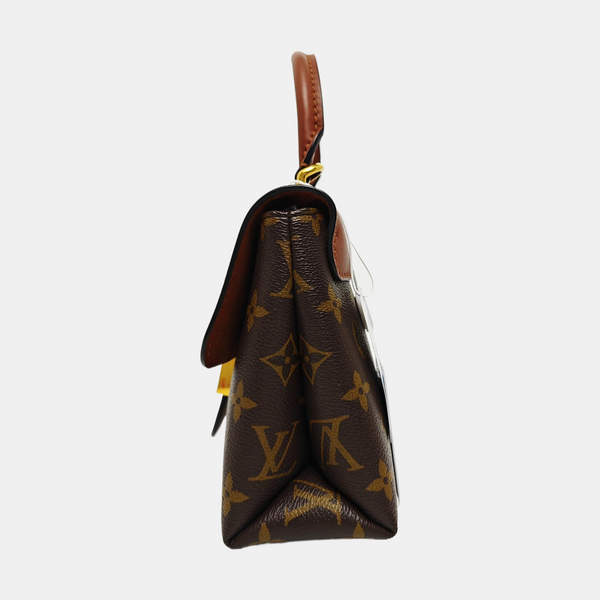 LOCKY BB Monogram Coated Canvas Brown