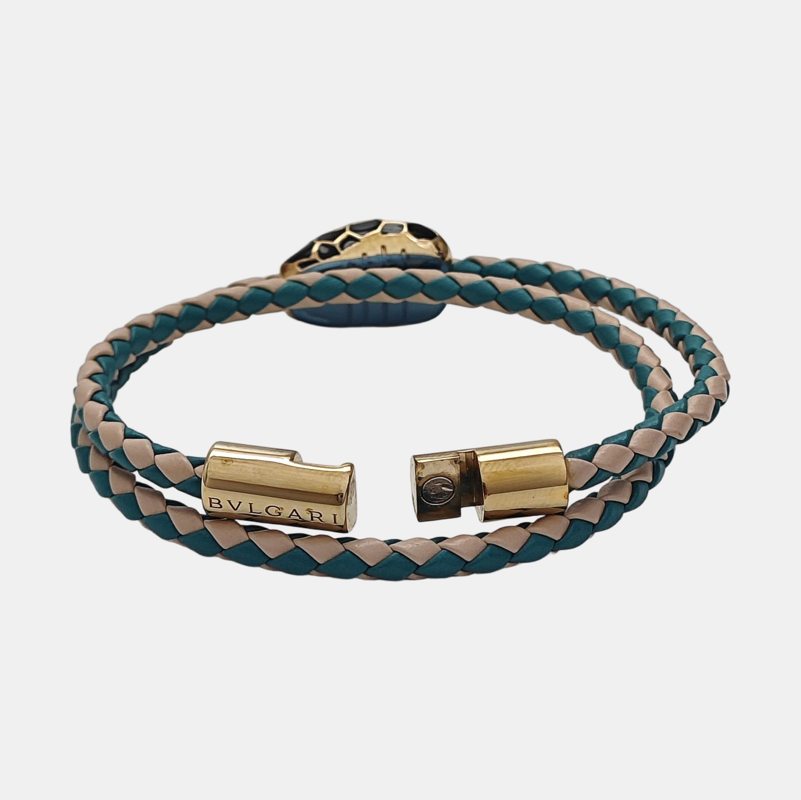 SERPENTI Leather Multicolor Bangle