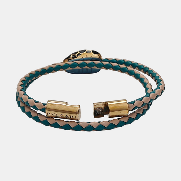 SERPENTI Leather Multicolor Bangle