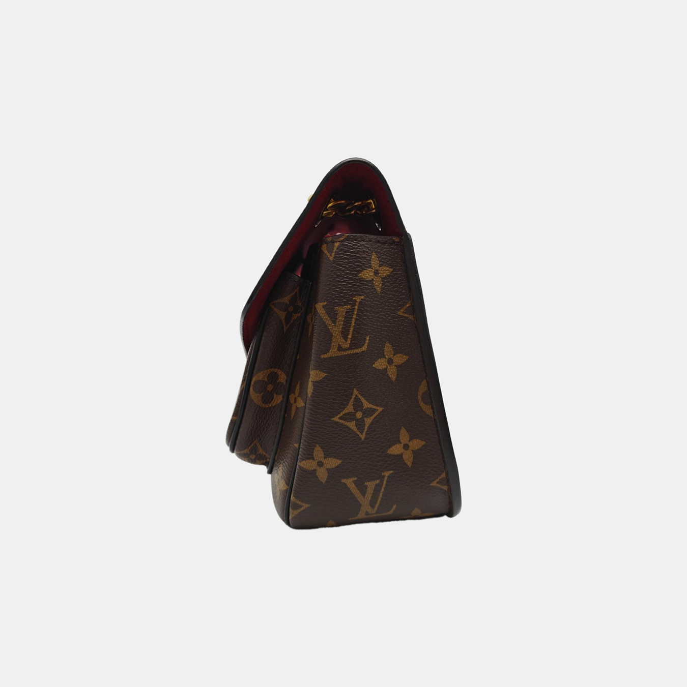 PASSY Monogram Coated Canvas Brown