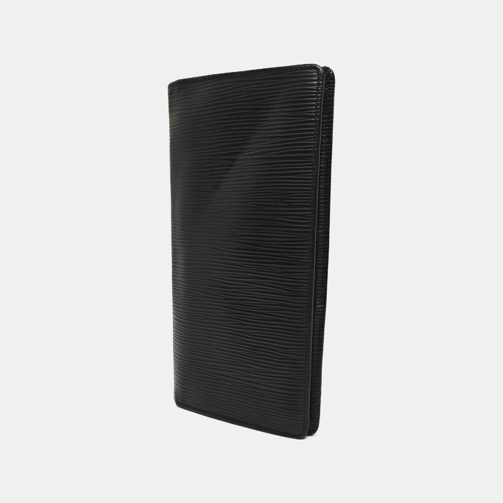 BRAZZA Epi Black Wallet