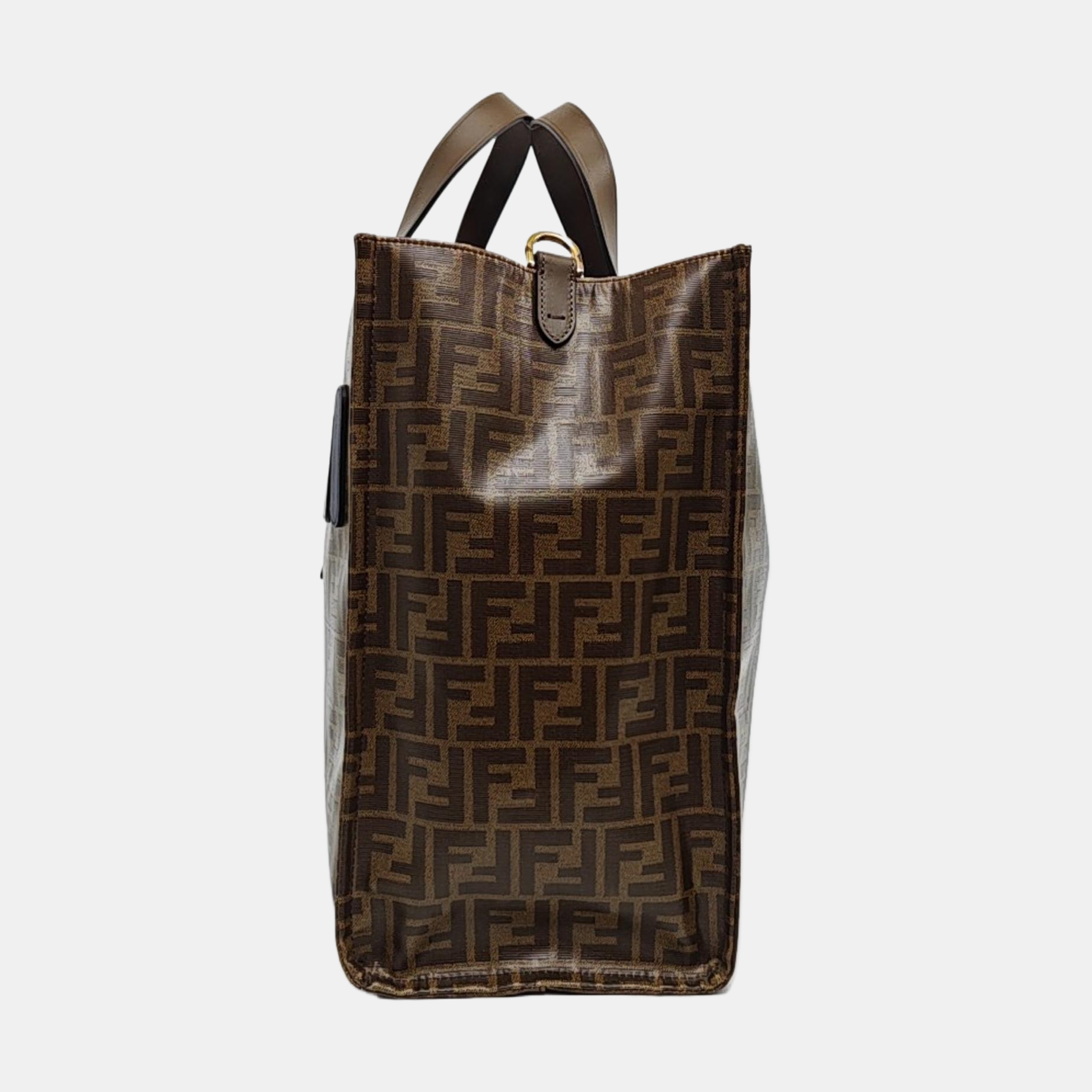 Mania Coated Canvas Brown