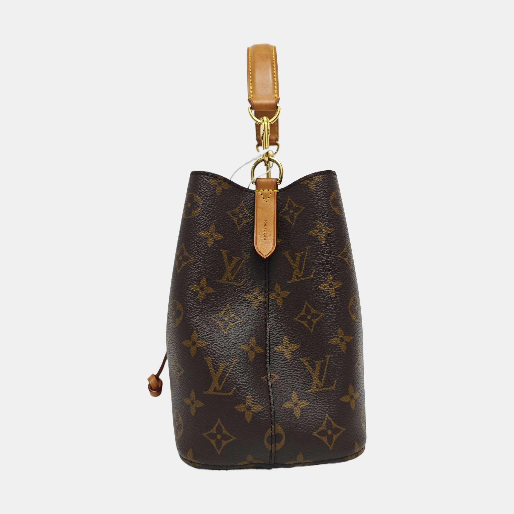 NÉONOÉ BB Monogram Coated Canvas Brown