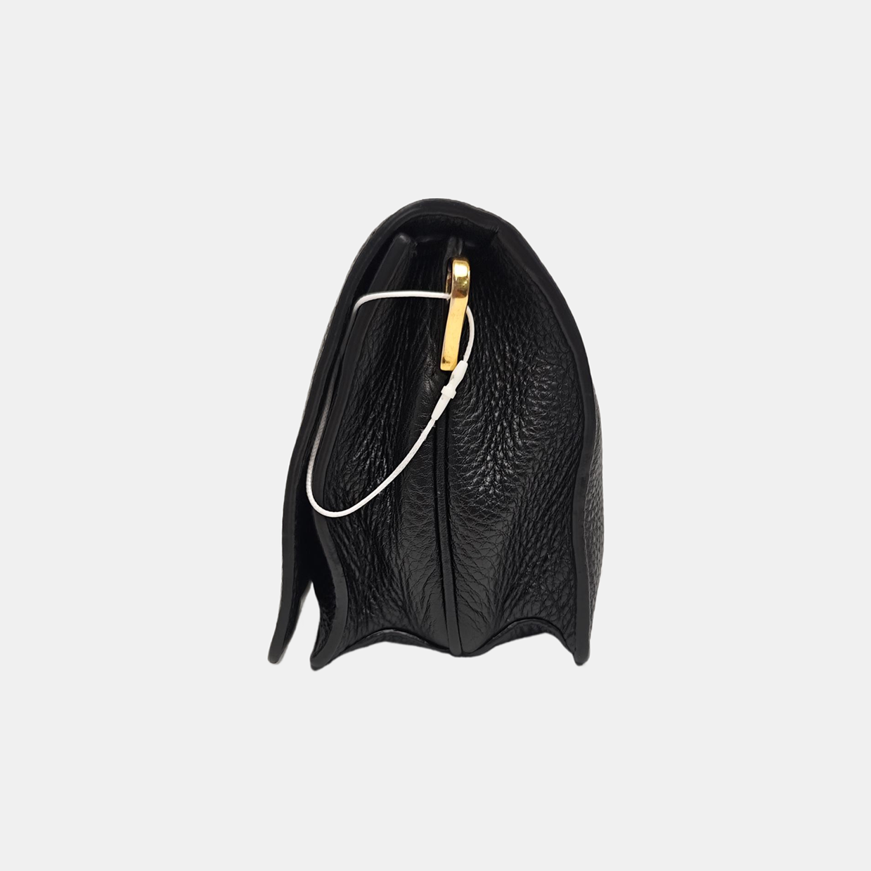 Calfskin Shoulder Bag Black