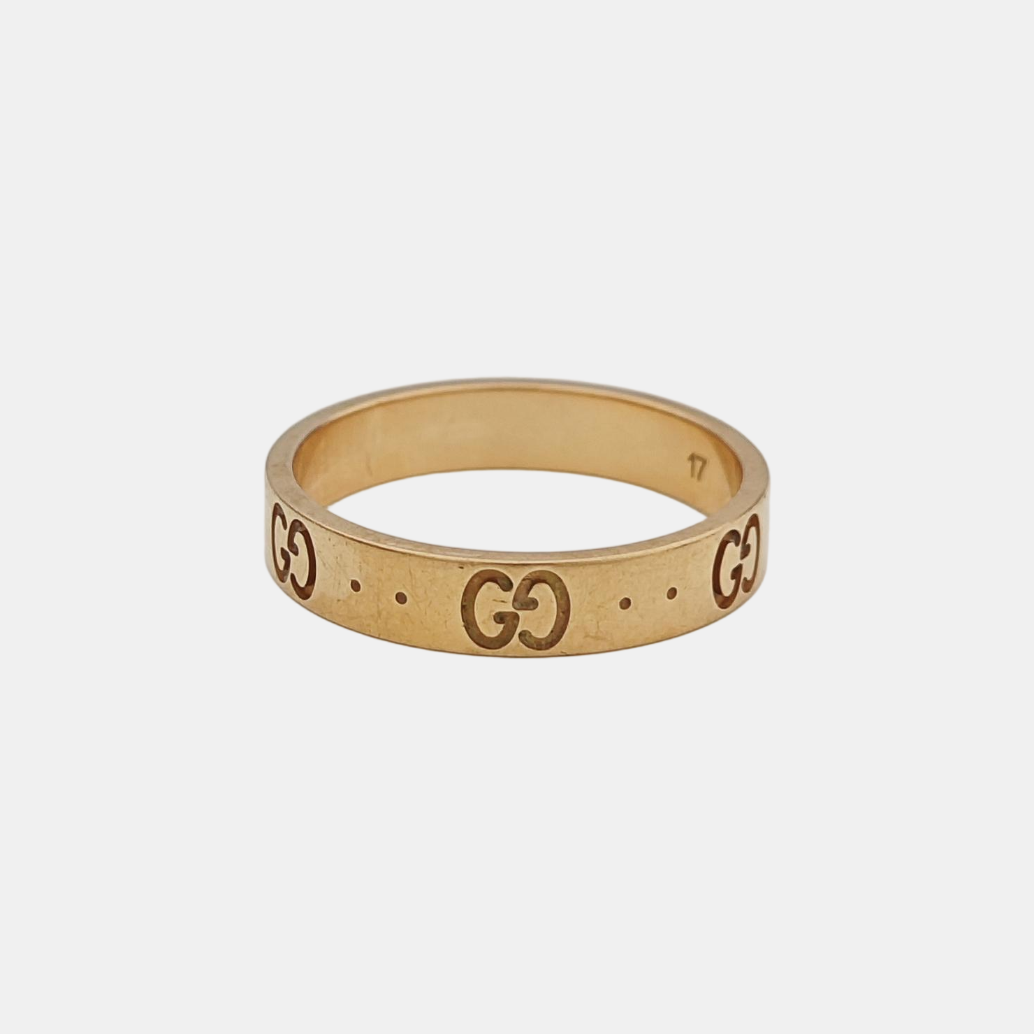 Icon 18k Gold Rose Gold Ring HK 17