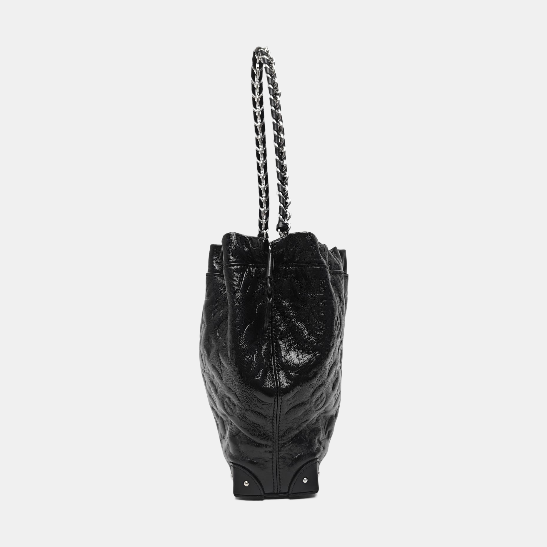 NOÉ TRUNK PM Monogram Lambskin Black