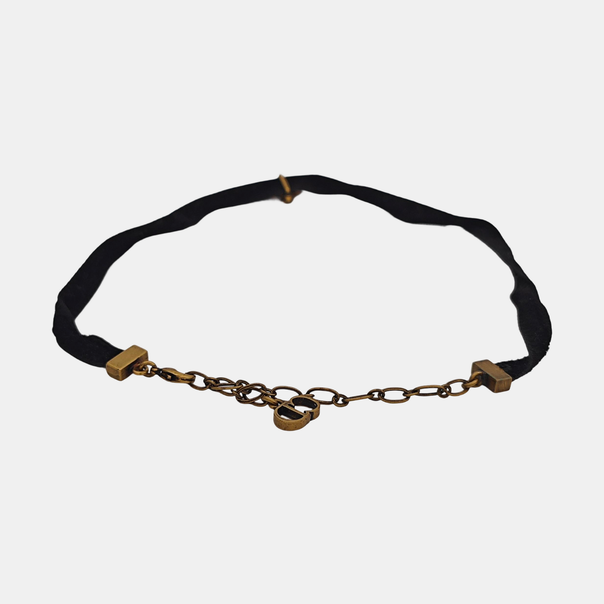 Synthetic Crystal Black Necklace