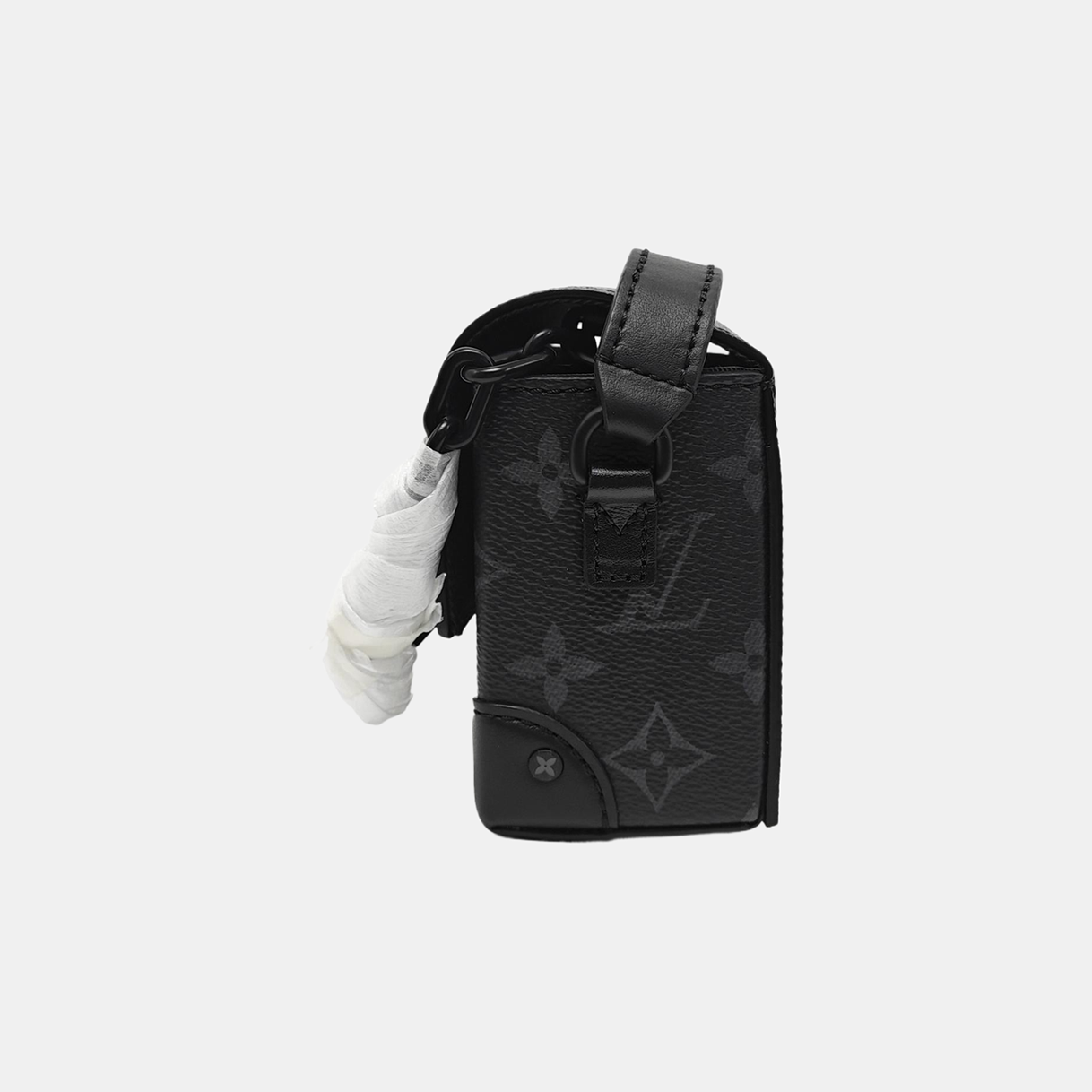 STEAMER Mini Monogram Coated Canvas Black