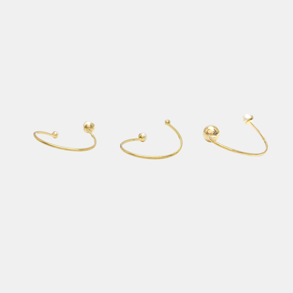 Metal Gold Jewelry Set