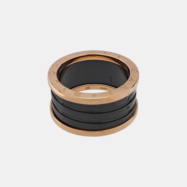 B.ZERO1 18k Rose Gold Ring EU 58
