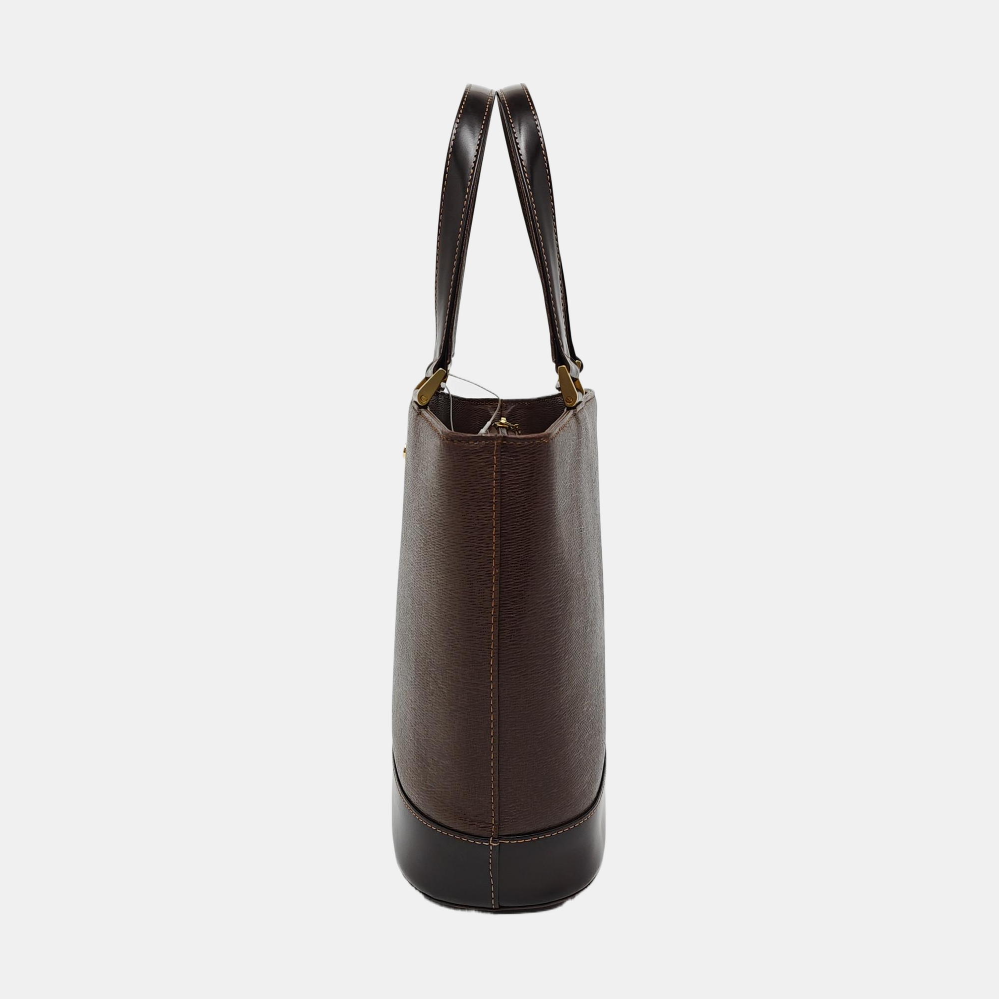 Authenticated pre-owned  Canterbury Mini Calfskin Brown - Tote Bag at Looply