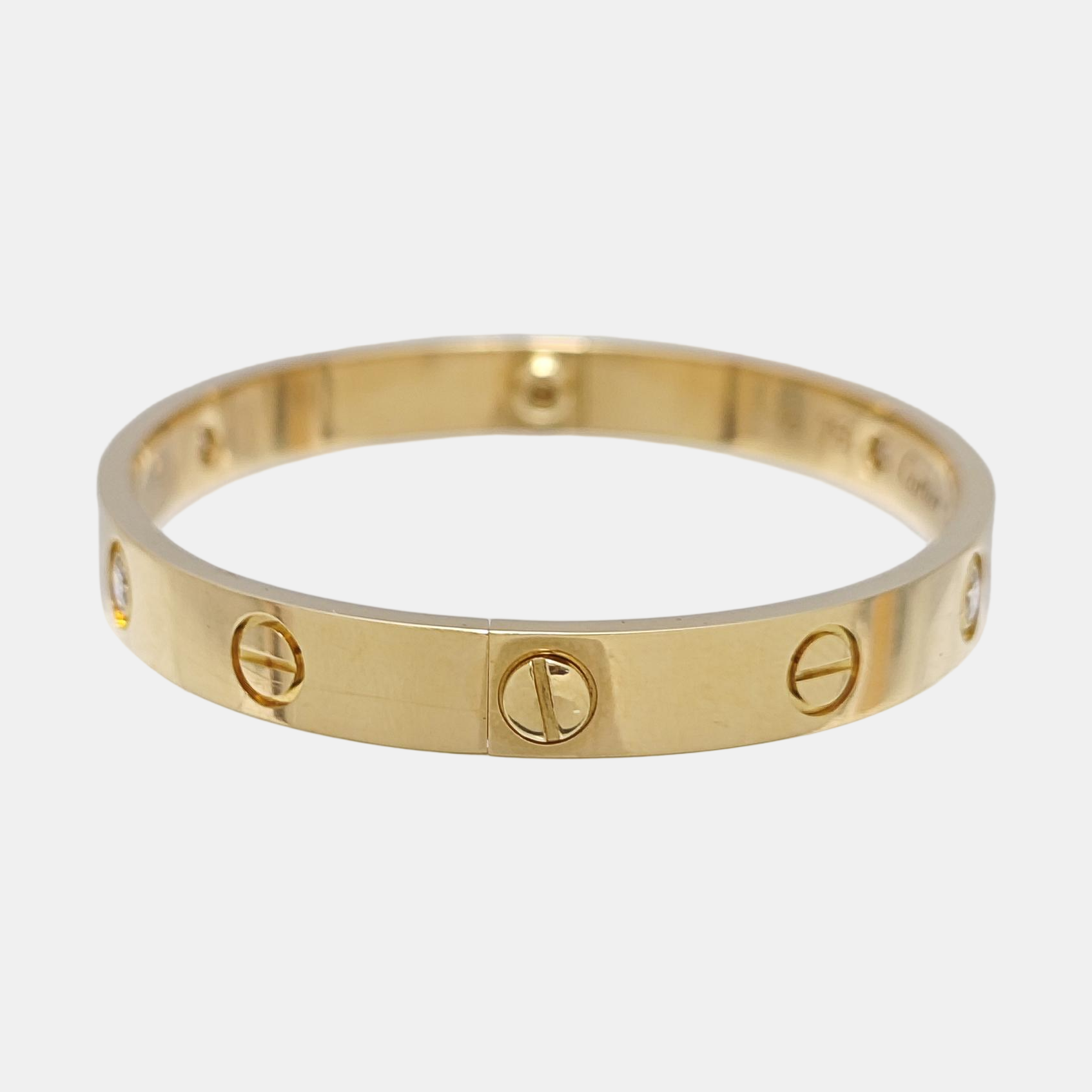 LOVE 18k Gold Bangle