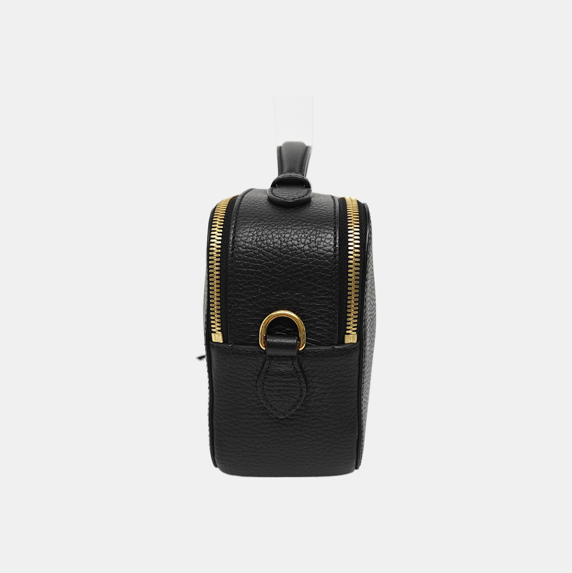 Calfskin Shoulder Bag Black