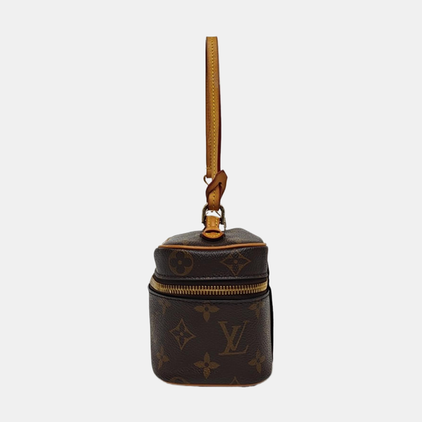NICE Super Mini Monogram Coated Canvas Brown