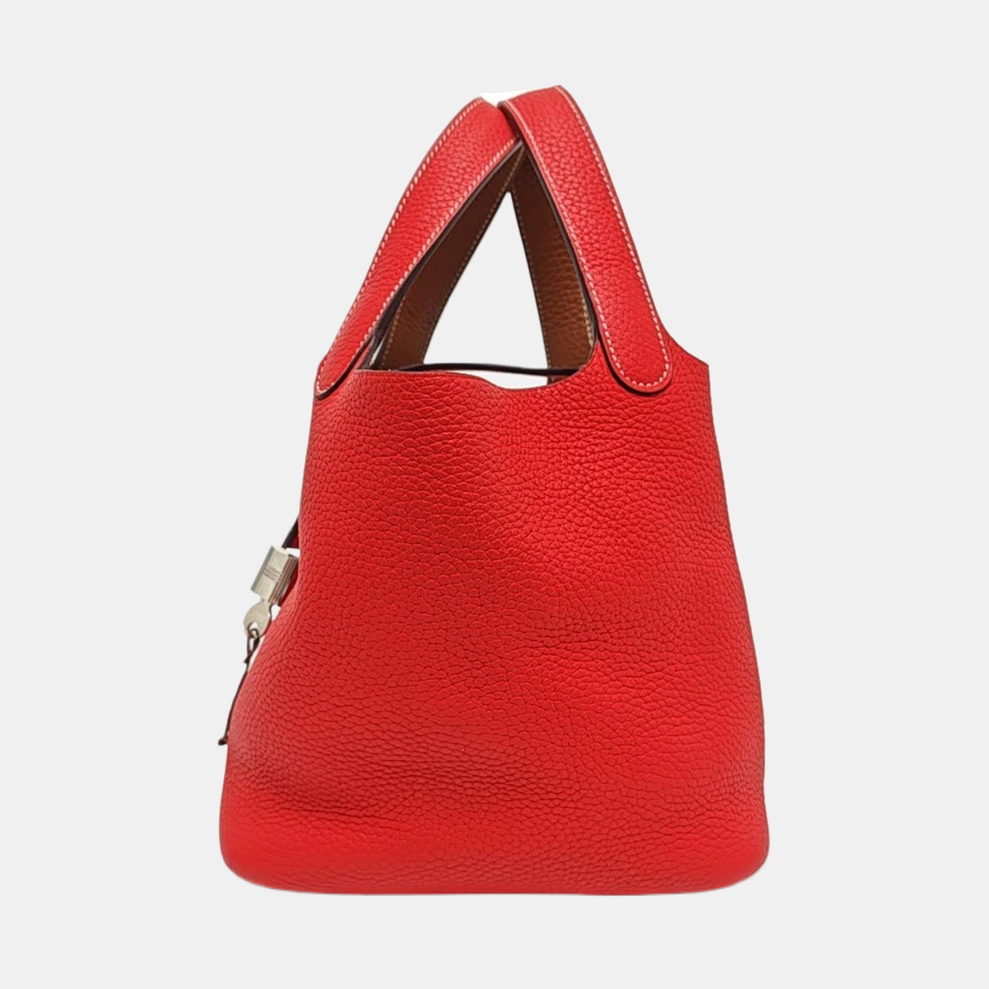 Authenticated pre-owned  Picotin Lock 18 Clemence Multicolor - Bucket Bag at Looply