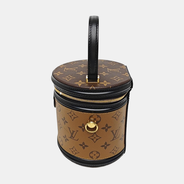 CANNES PM Monogram Coated Canvas Brown