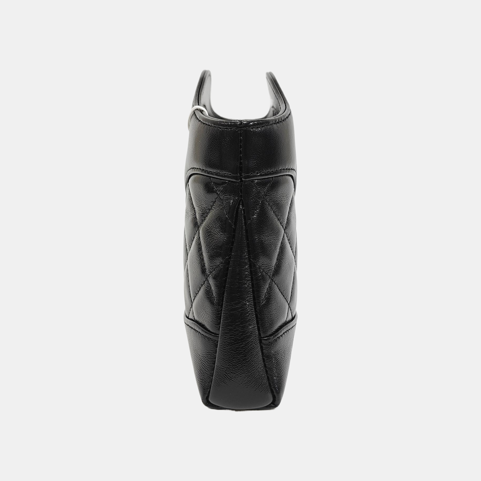 CHANEL 31 Quilted Waxed Cafskin Black