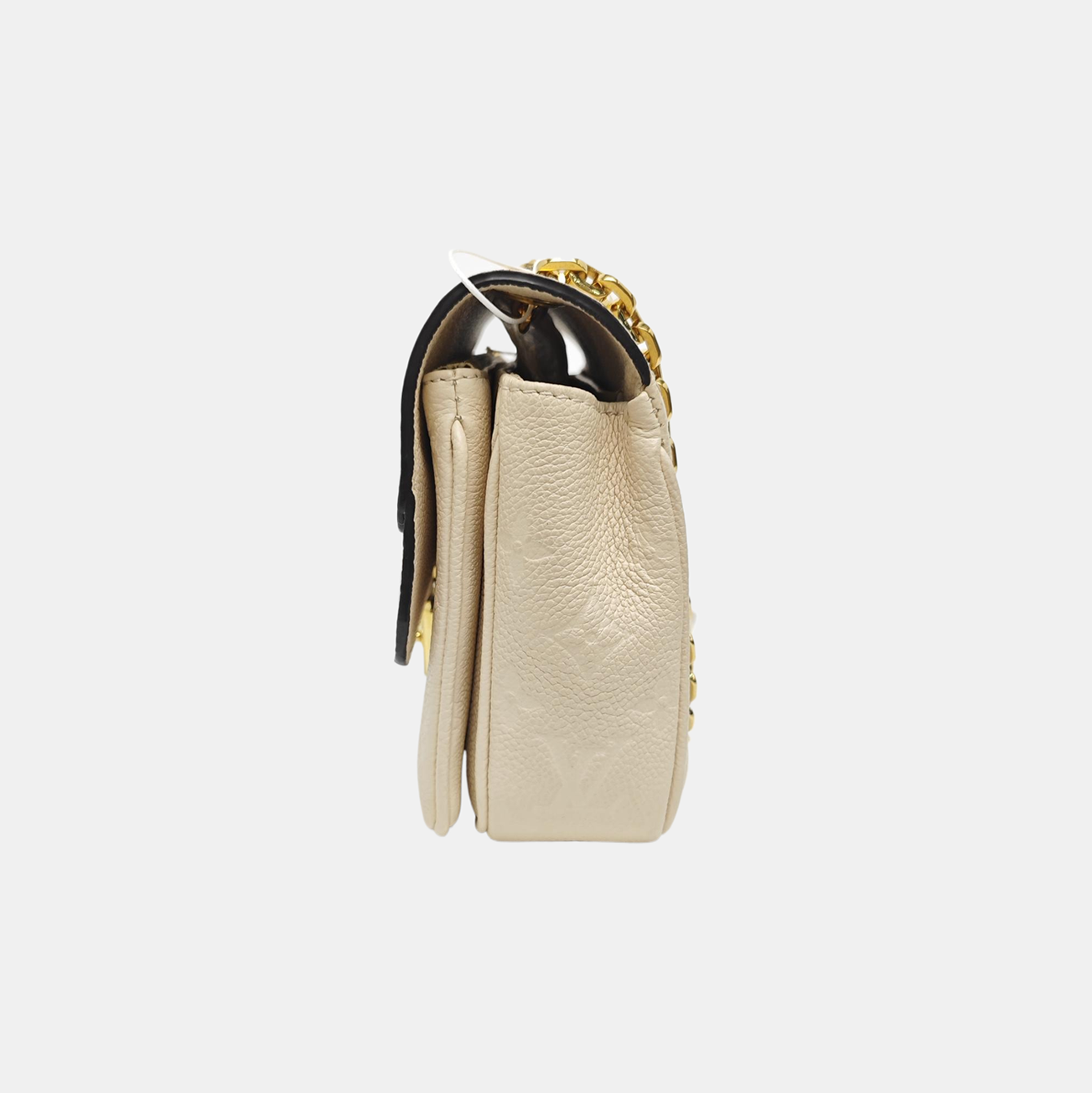 MARCEAU Monogram Calfskin White
