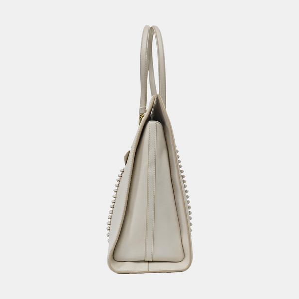 Calfskin Tote Bag White