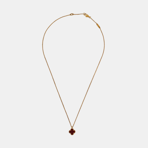 Sweet Alhambra 18k Rose Gold Necklace
