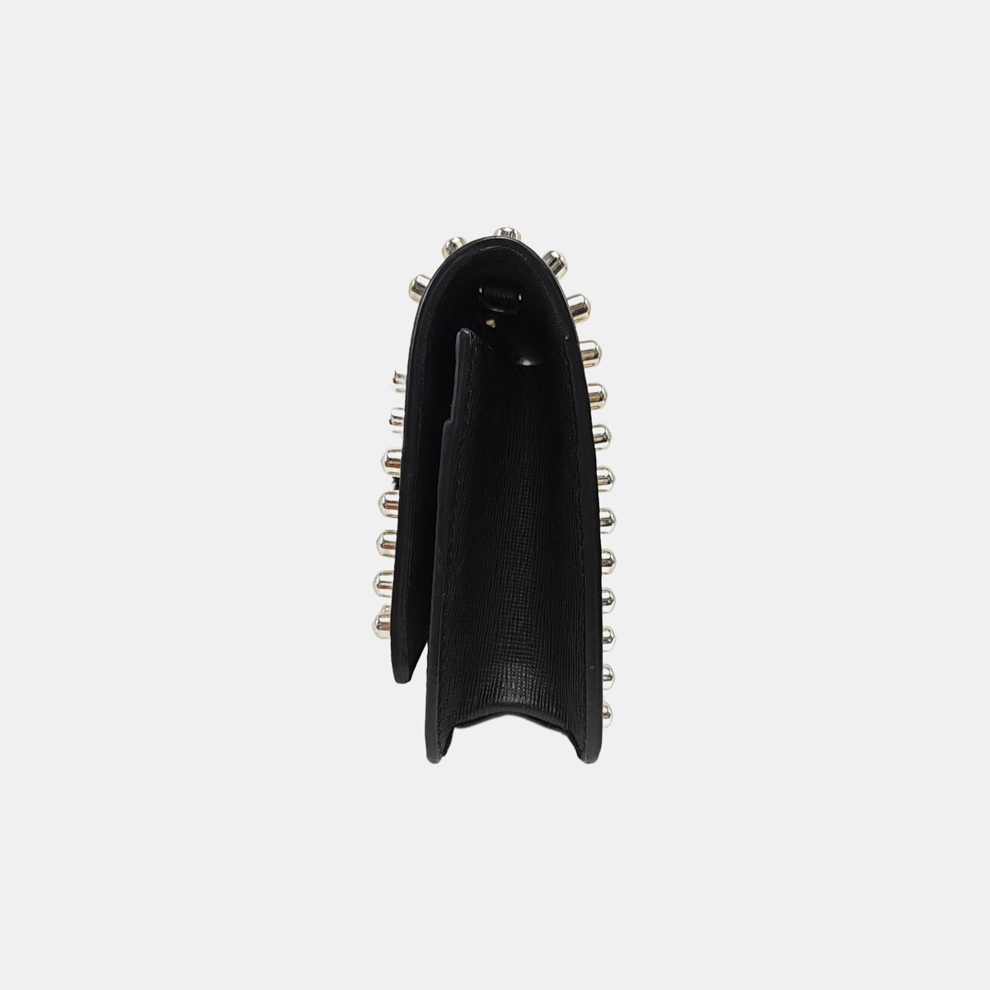 Authenticated pre-owned  Karlito Calfskin Black - Shoulder Bag at Looply