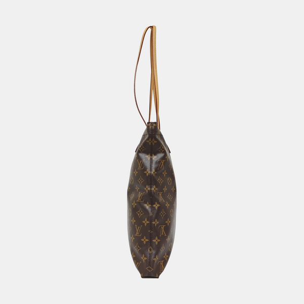 CARRY IT Monogram Coated Canvas Brown