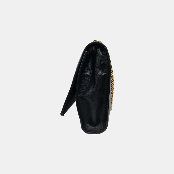 Ginny Calfskin Black