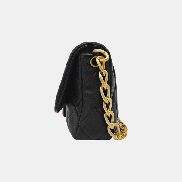 CLASSIC FLAP Mini Quilted Lambskin Black