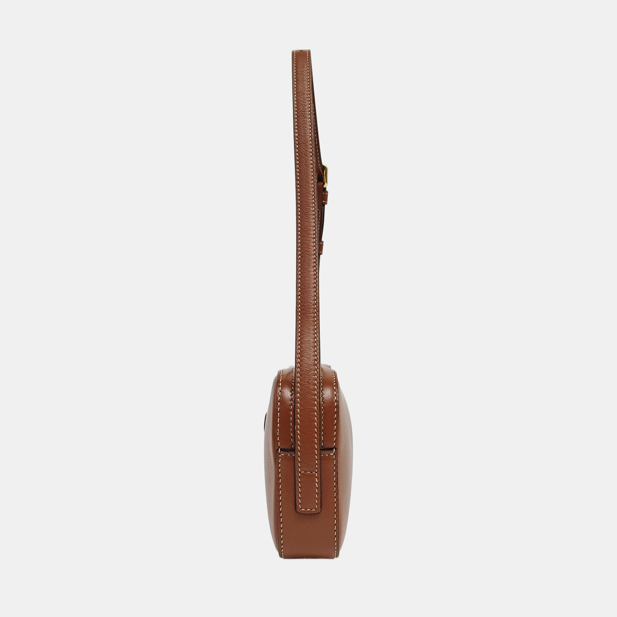 TRIOMPHE Small Leather Brown