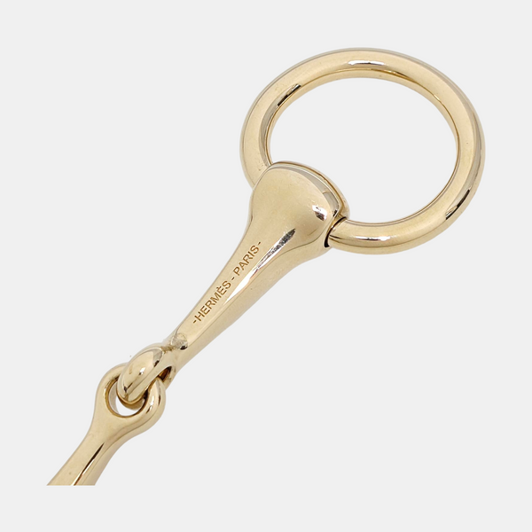 Metal Bag Charm Gold