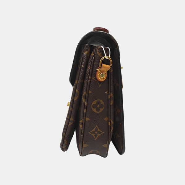 Lona Revestida Monogram marrón Métis MM