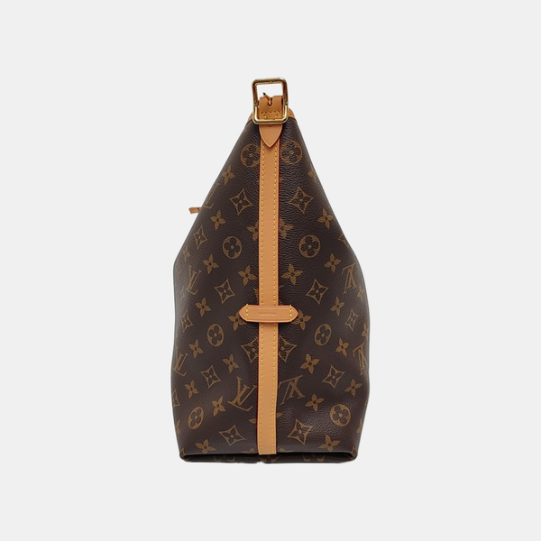 CARRYALL MM Monogram Coated Canvas Brown