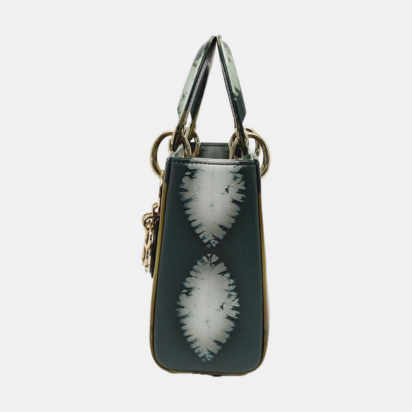 Authenticated pre-owned  Lady Dior Mini Calfskin Multicolor - Tote Bag at Looply