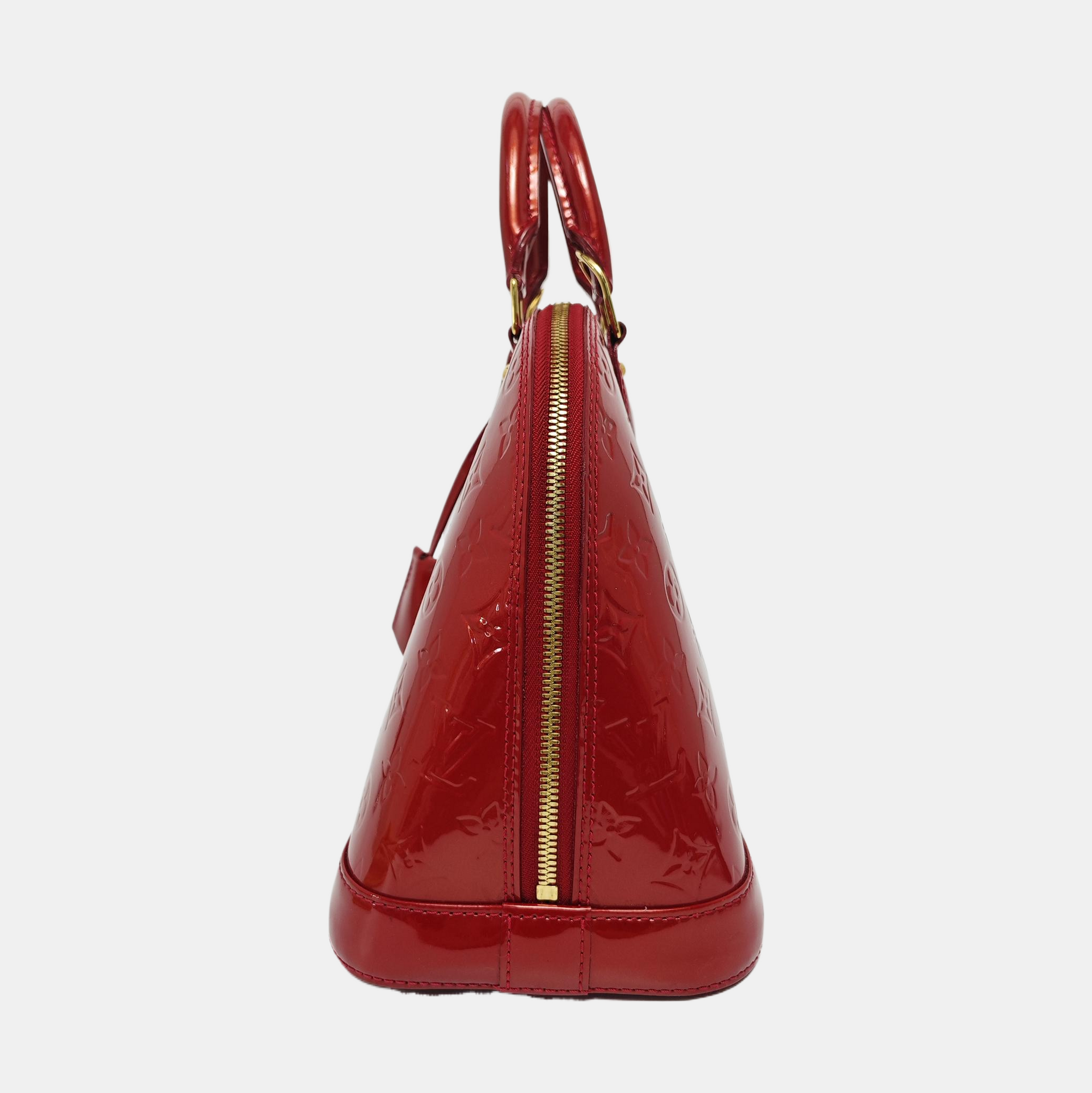 ALMA PM Patent Leather Red