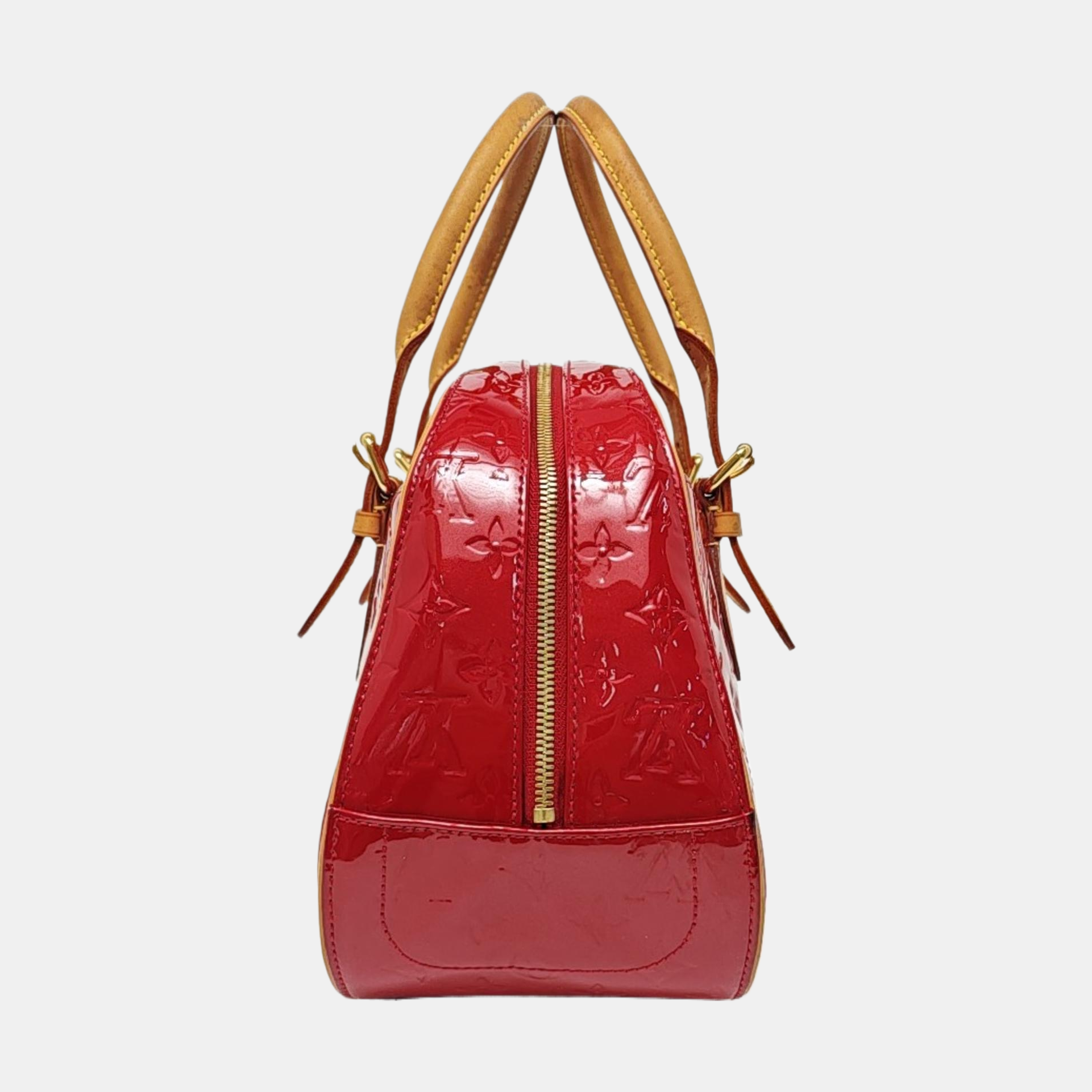 SUMMIT DRIVE Patent Leather Red
