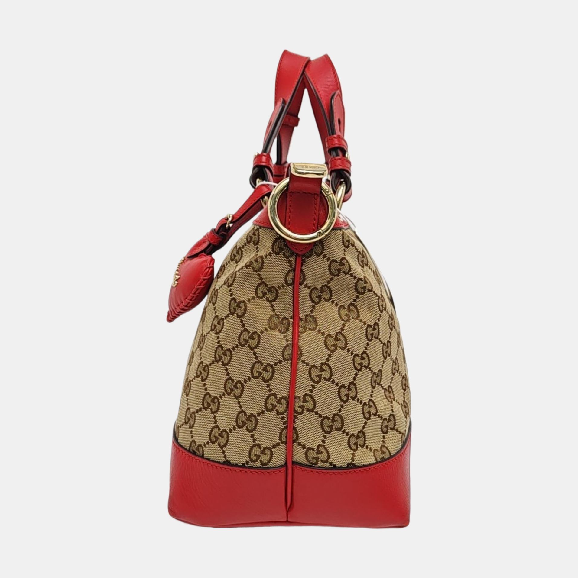 Monogram Canvas Tote Bag Beige
