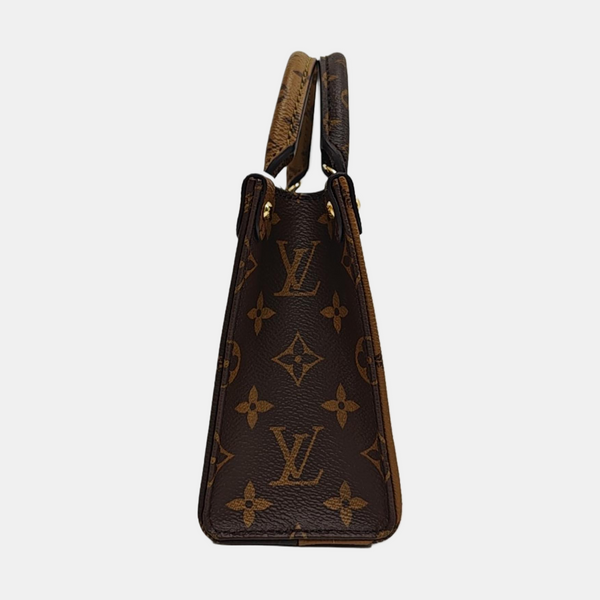 ONTHEGO BB Monogram Coated Canvas Brown