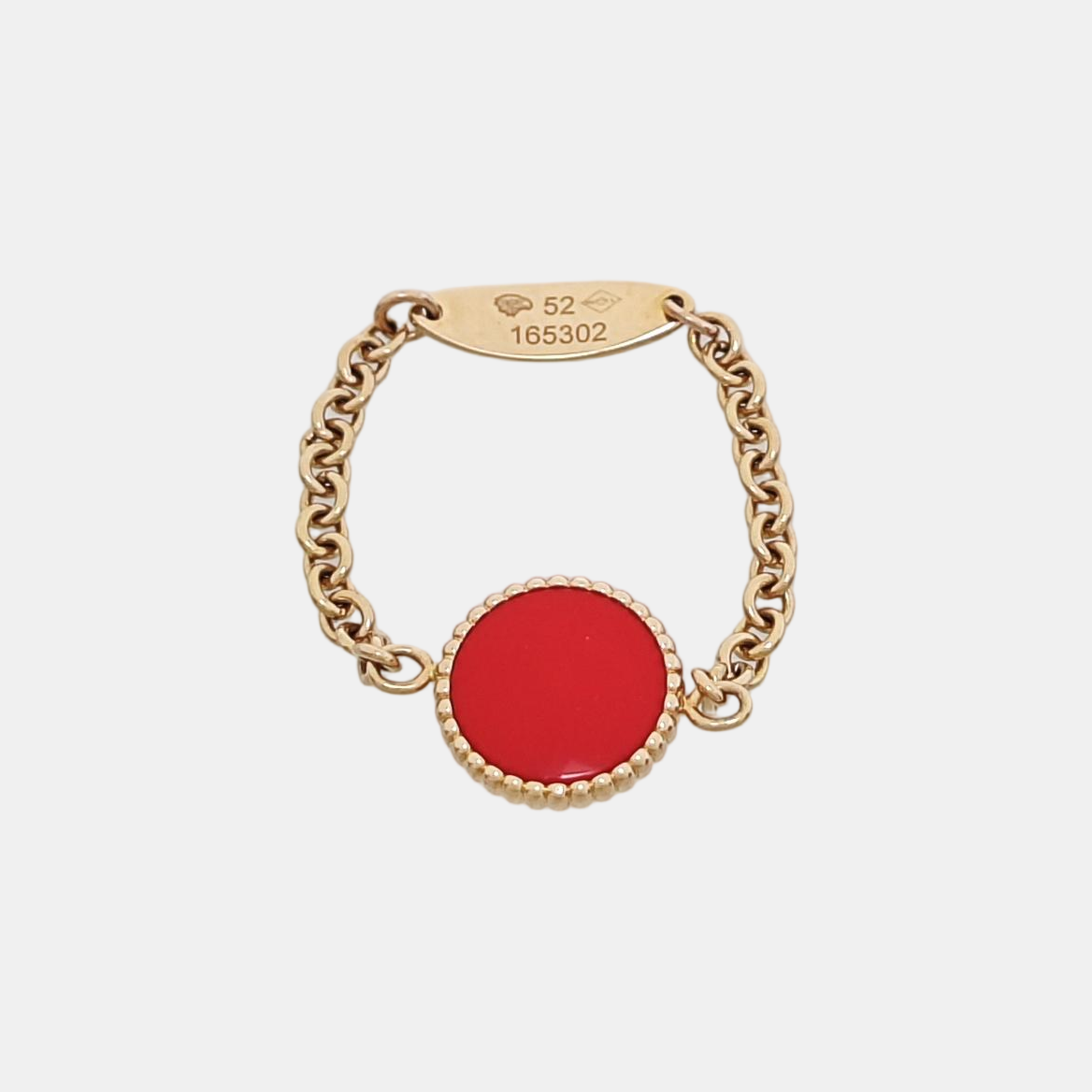 Rose Des Vents 18k Gold Rose Gold Ring EU 52