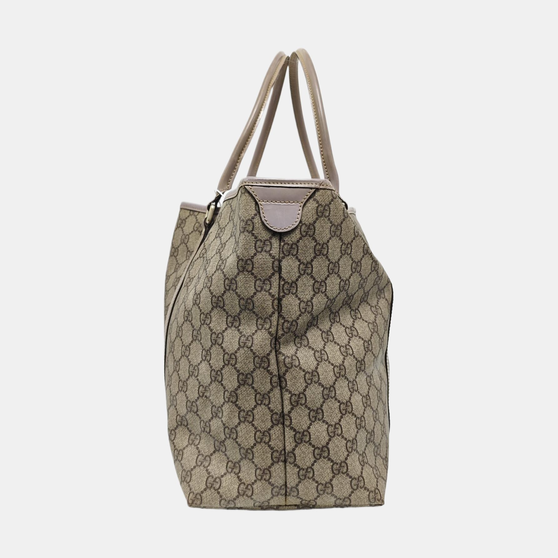 Monogram Coated Canvas Beige