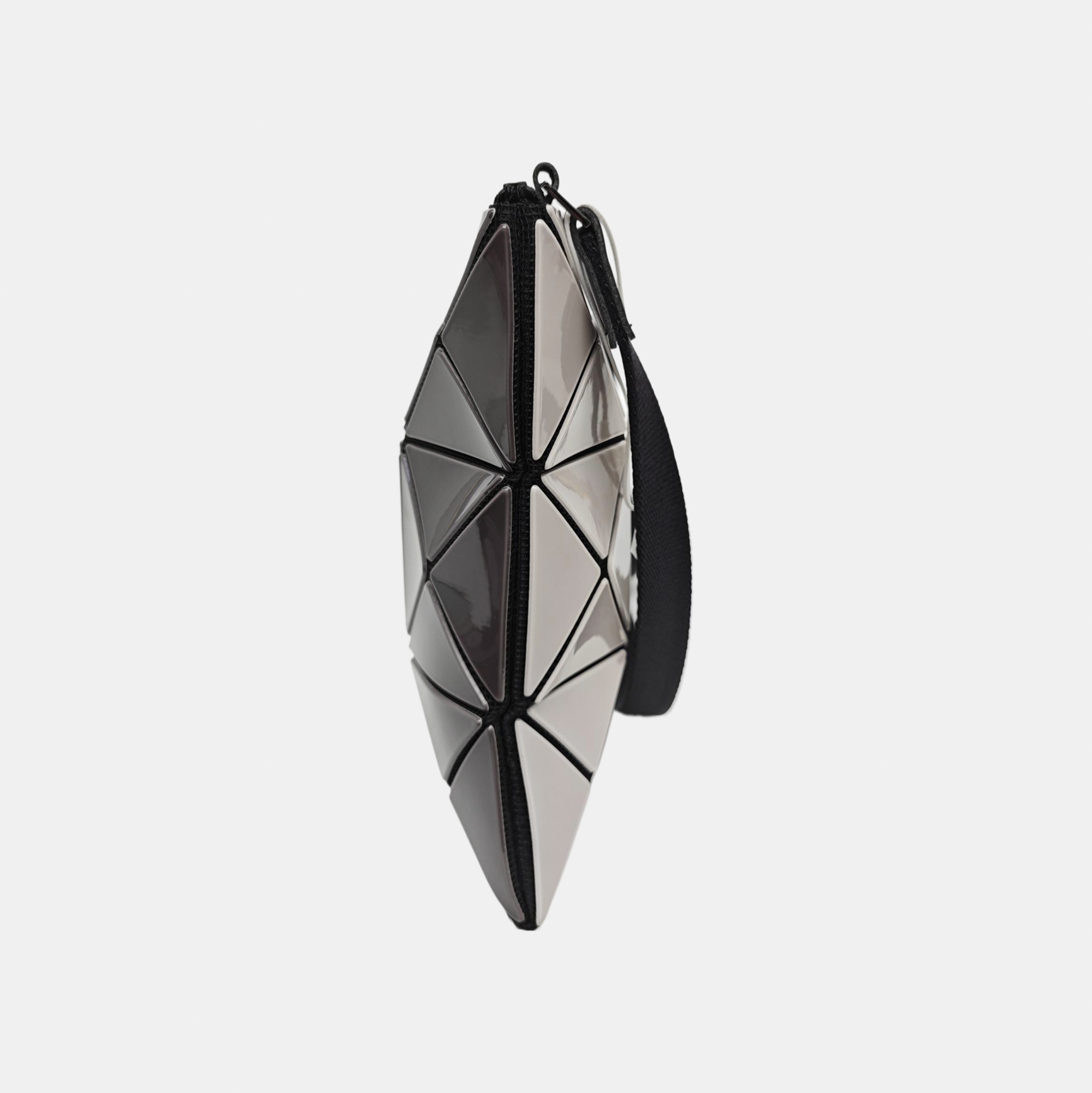 Special Material Shoulder Bag Gray