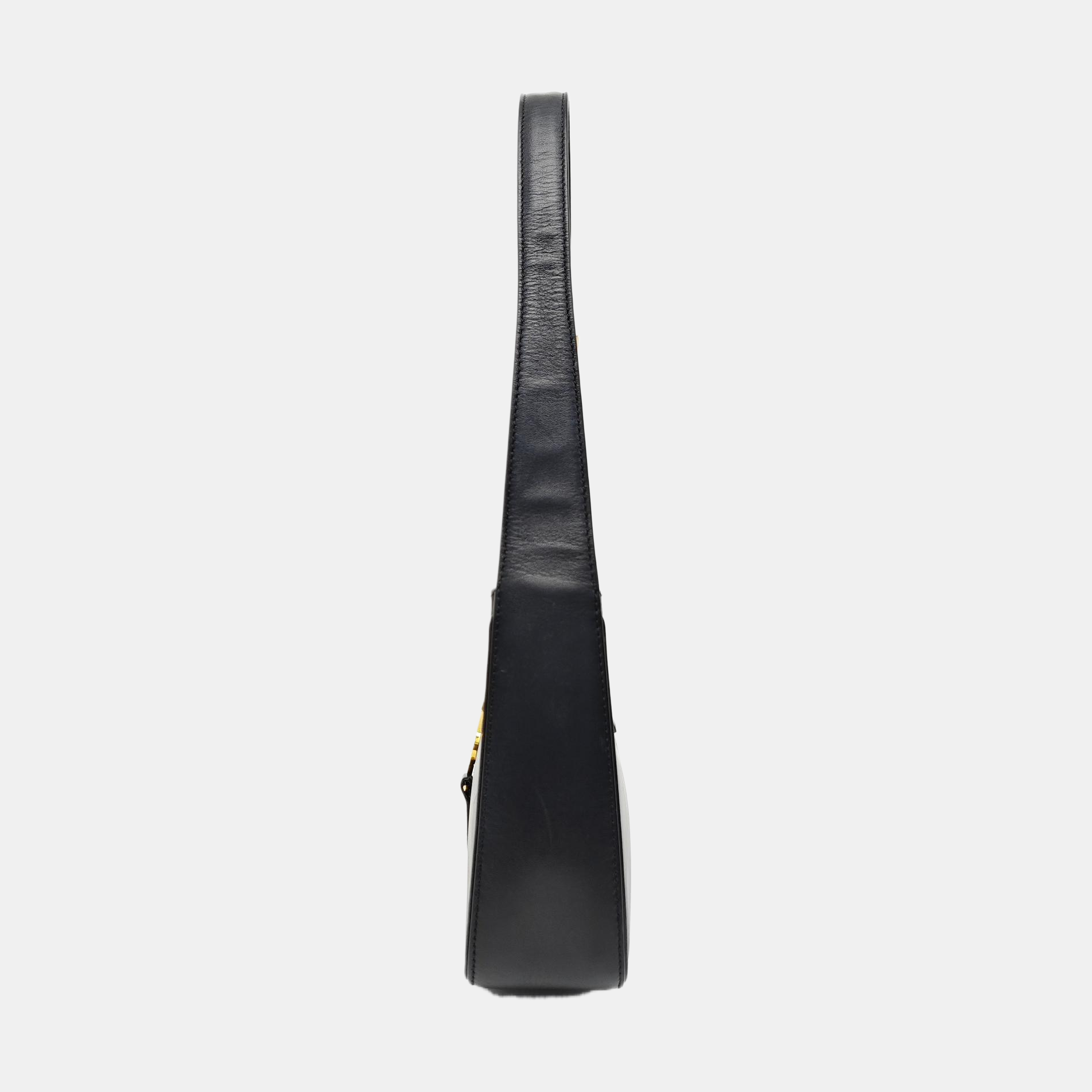 LE 5 À 7 Small Calfskin Black