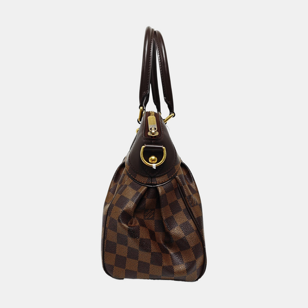 TREVI PM Damier Ebene Coated Canvas Brown