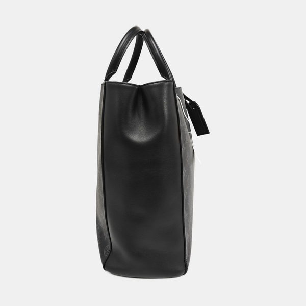 ALL-IN Monogram Coated Canvas Black