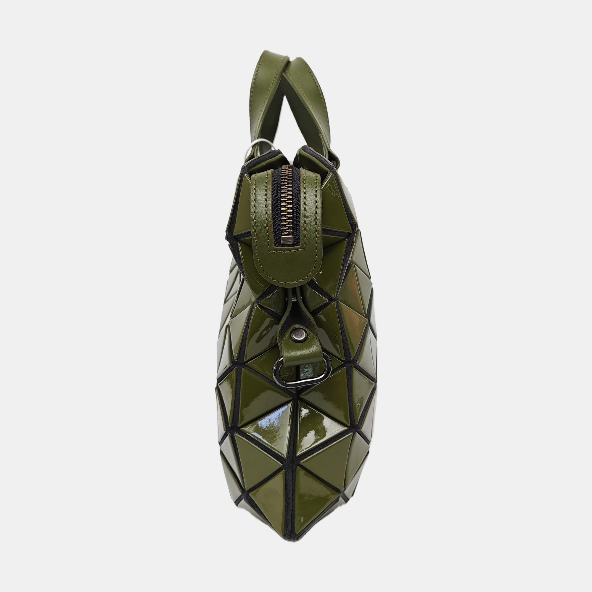 Special Material Shoulder Bag Green